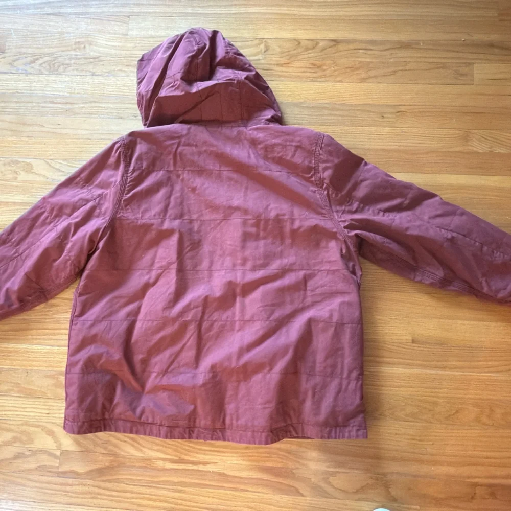 Carhartt Women's Maroon Hooded Jacket - Picture 3 of 3